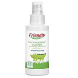 Detergente spray per giocattoli e superfici, 100 ml, Friendly Organic