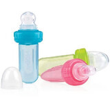 Nuby Easy Squeenzy Feeder Dispenser Pappa In Silicone 6m+ 40 ml 1 Pezzo