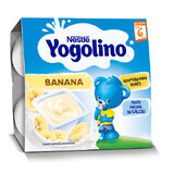 Snack con latte e banane Yogolino, 6-36 mesi, 4x100 g, Nestlé