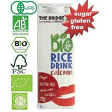 Latte vegetale di riso biologico con calcio, 1L, The Bridge