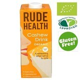 Latte vegetale di anacardi biologici, 1 litro, Rude Health