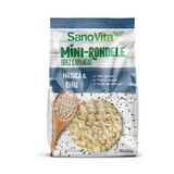 Mini rondelle con grano saraceno e sale di chia, 50 g, Sanovita