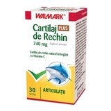 Cartilagine di squalo Plus 740 mg con vitamina C, 30 capsule, Walmark