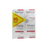 Pacchetto crema viso Xerolys, 1+1 con 50% di sconto sul secondo prodotto, 50+50ml, Lab Lysaskin
