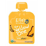 Purea biologica di banane, mango e albicocche, 90 gr, Ella's Kitchen