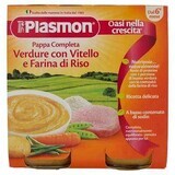 Plasmon Omogeneizzato Pappa Completa Verdure Vitello Farina Riso