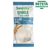 Girelle di grano espanse con glassa allo yogurt, 66 gr, Sanovita