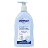 Shampoo e doccia schiuma, +0 mesi, 500 ml, Sanosan