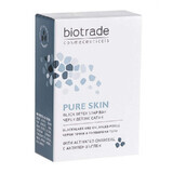 Sapone nero detossinante Pure Skin con carbone attivo, 100 g, Biotrade