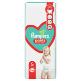 Pantaloni per pannolini Junior n. 5, 12-17 kg, 48 pezzi, Pampers