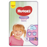 Pantaloni per pannolini Low Jumbo Girl Nr. 6, 15 -25 Kg, 30 pezzi, Huggies