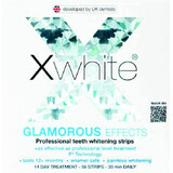 XWhite Glamorous Effects strisce sbiancanti per denti, 56 pezzi, Belmar
