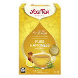 Tè biologico con oli essenziali Pure Happiness For the Senses, 17 bustine, Yogi Tea