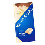 Cioccolato bianco senza zuccheri aggiunti Monteoro, 90 g, Sly Nutritia