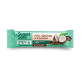 Cioccolato al latte, cocco e quinoa Sweet & Safe, 25 g, Sly Nutritia
