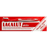 Dentifricio medicato Lacalut Aktiv, 75 ml + spazzolino, Theiss Naturwaren