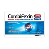 Combifexin 200 mg/ 500 mg, 10 compresse rivestite con film, Sandoz