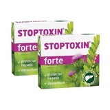 Stoptoxin Forte, 30 capsule + 30 capsule, Fiterman
