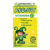 Ascovit Vitamina D, 50 compresse, Perrigo