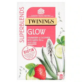 Superblends Glow tisana, 18 bustine di tè, Twinings
