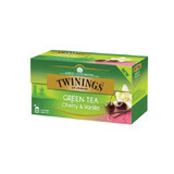 Tè verde al gusto di ciliegia e vaniglia, 25 bustine, Twinings