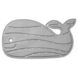 Tappetino da bagno antiscivolo a forma di balena Moby, grigio, Skip Hop