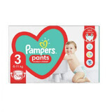 Pannolini Pantaloni Comfort Fit 360, 6-11 kg, n. 3, 128 pezzi, Pampers