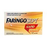 Faringosept Rapid Aranica, 2 mg/0,6 mg/1,2 mg, 12 compresse, Terapia