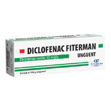 Diclofenac unguento, 10 mg/g, 100 g, Fiterman