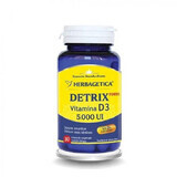 Detrix Forte Vitamina D3 5000UI, 30 capsule, Herbagetica