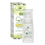 Crema contorno occhi Q10, tè verde e complesso minerale energizzante, 30 ml, pianta cosmetica