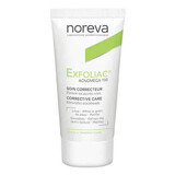 Crema correttiva e per la cura della pelle dell'acne Exfoliac Acnomega 100, 30 ml, Noreva