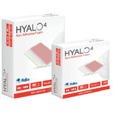 Medicazione in schiuma non adesiva Hyalo4, 10x20 cm, 10 pezzi, Fidia Farmaceutici