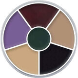 Ombretto in crema Kryolan Color Circle 6 colori BlackEye 30g