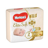 Pannolini Elite Soft, n. 2, 4-6 kg, 25 pezzi, Huggies