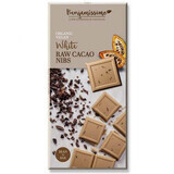 Cioccolato bianco ecologico con cacao, 70g, Benjamissimo