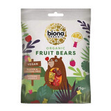 Eco gelatine mini orsetto con frutta, 75 g, Biona
