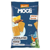 Biscotti ecologici mini speculoos con arancia cannella, 50 g, Mogli