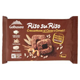 Biscotti Riso su Riso Croccantezza al Cacao e Cereali, 220 g, Galbusera