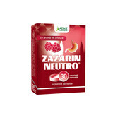 Zazarin Neutro al gusto di lampone, 30 compresse masticabili, Adya Green Pharma