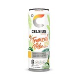 Celsius Energy Drink, Bevanda Energizzante Gassata Al Gusto Tropicale E Ananas, 355 Ml