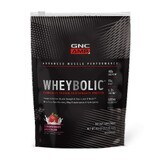 Gnc Amp Wheybolic, proteine ​​del siero di latte, al gusto di fragola, 522 G