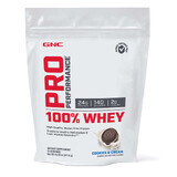 Gnc Pro Performance 100% Whey, proteine ​​del siero di latte, gusto biscotti e panna, 411,6 g