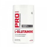 Gnc Pro Performance L-glutammina micronizzata 5000 Mg, Polvere micronizzata di L-glutammina senza aroma, 300 G