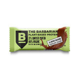 Barretta proteica biologica ricoperta di cioccolato con mandorle e boabab, 68 gr, The Barbarian