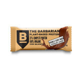 Barretta proteica biologica avvolta in doppio cioccolato e Maca, 68 gr, The Barbarian