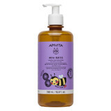 Shampoo per bambini con estratto di mirtillo e miele, 500 ml, Apivita