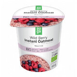 Bio Porridge di avena integrale con frutti di bosco, 60 g, Auga
