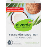 Alverde Naturkosmetik Burro per il corpo al cocco, 40 g