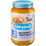 Babylove maccheroni con pomodoro mozzarella 8+ ECO, 220 g